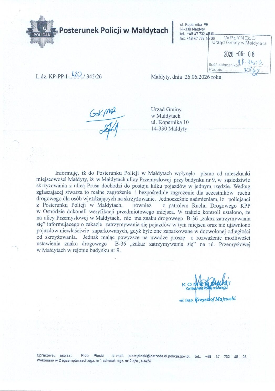 Pismo_z_Posterunku_Policji zał do odpowiedzi