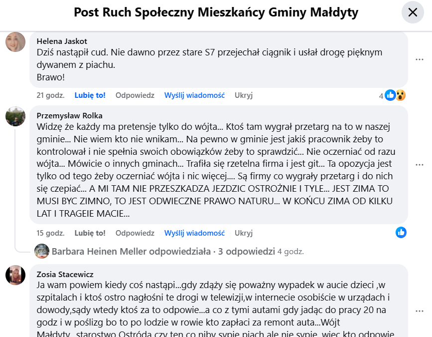 Jak to może ponieść, gdy się człowiek rozpisze.