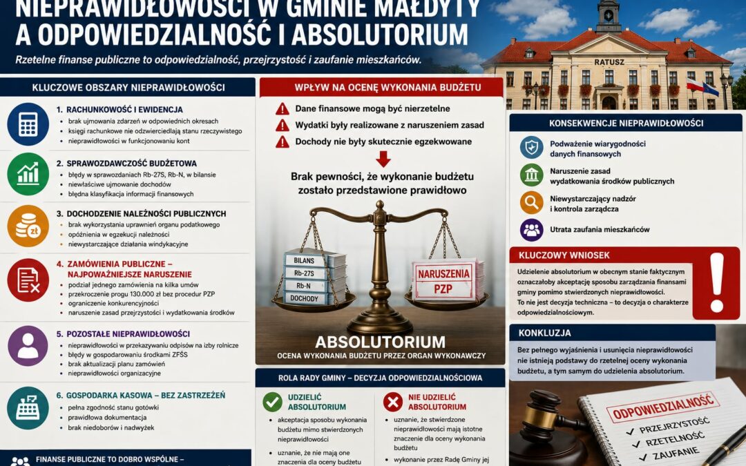 Absolutorium – czy wszystko w budżecie 2025 poszło gładko i przyjemnie?